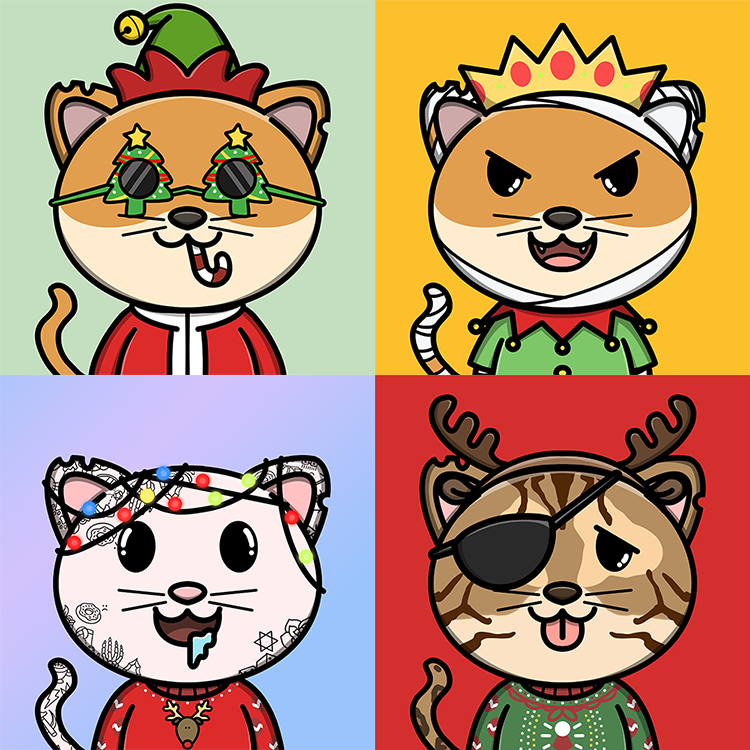 Christmas Sick Kitty Club