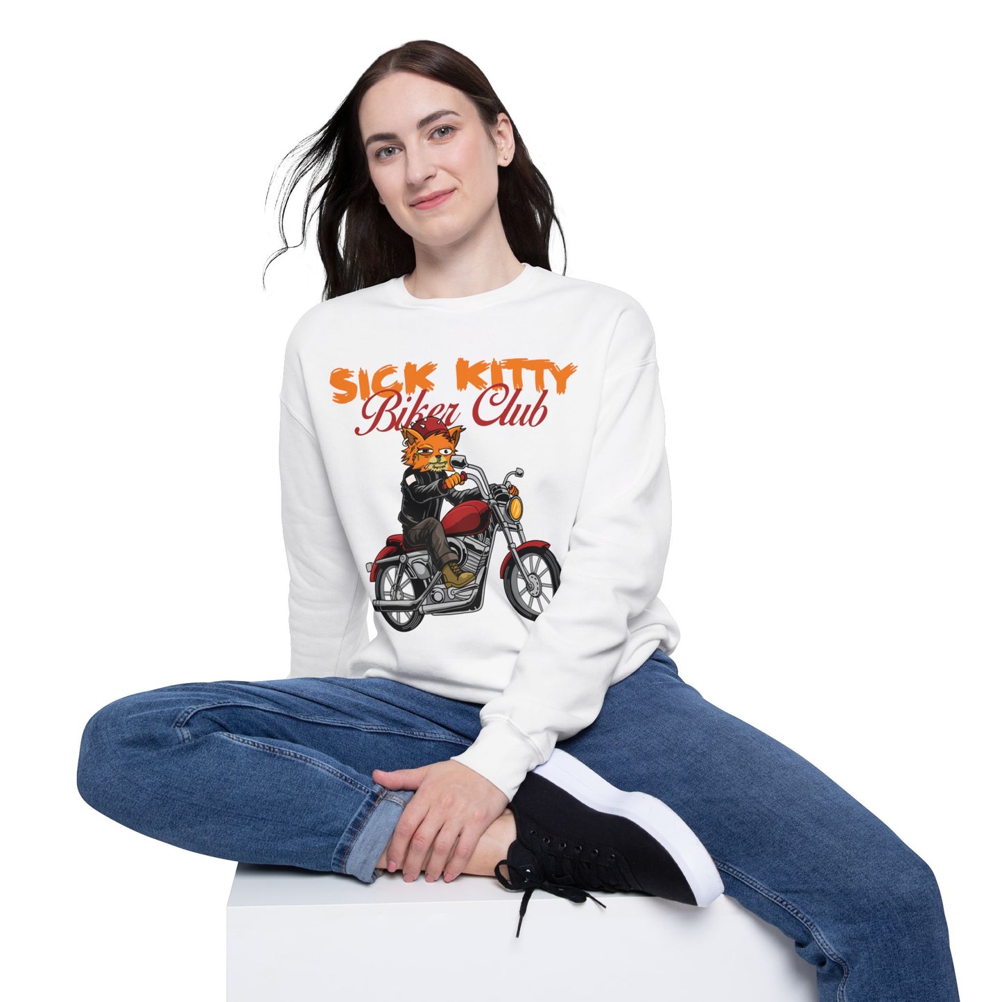 Sick Kitty Biker Club Sweatshirt