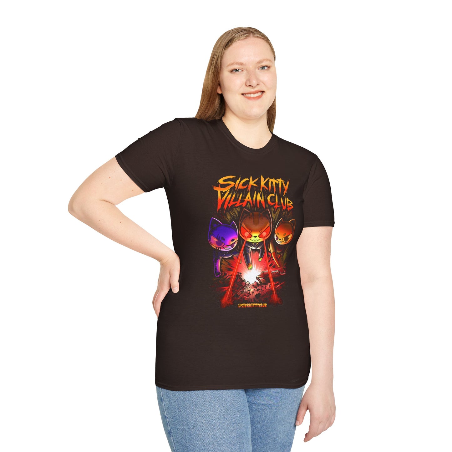 Sick Kitty Villain Club Soft T-Shirt