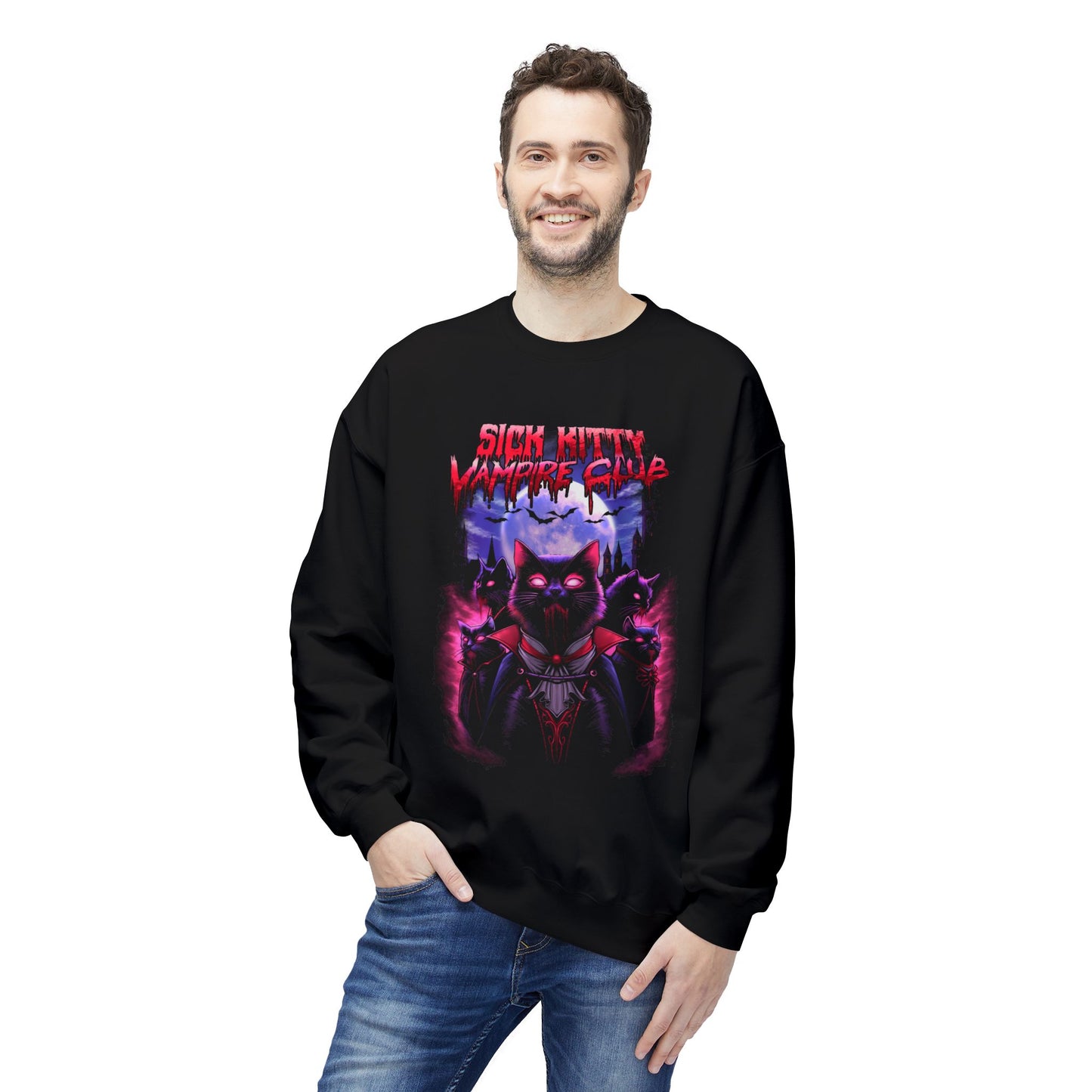 Sick Kitty Vampire Club Sweatshirt