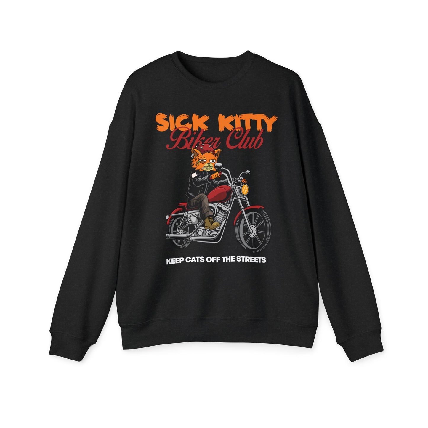 Sick Kitty Biker Club Sweatshirt