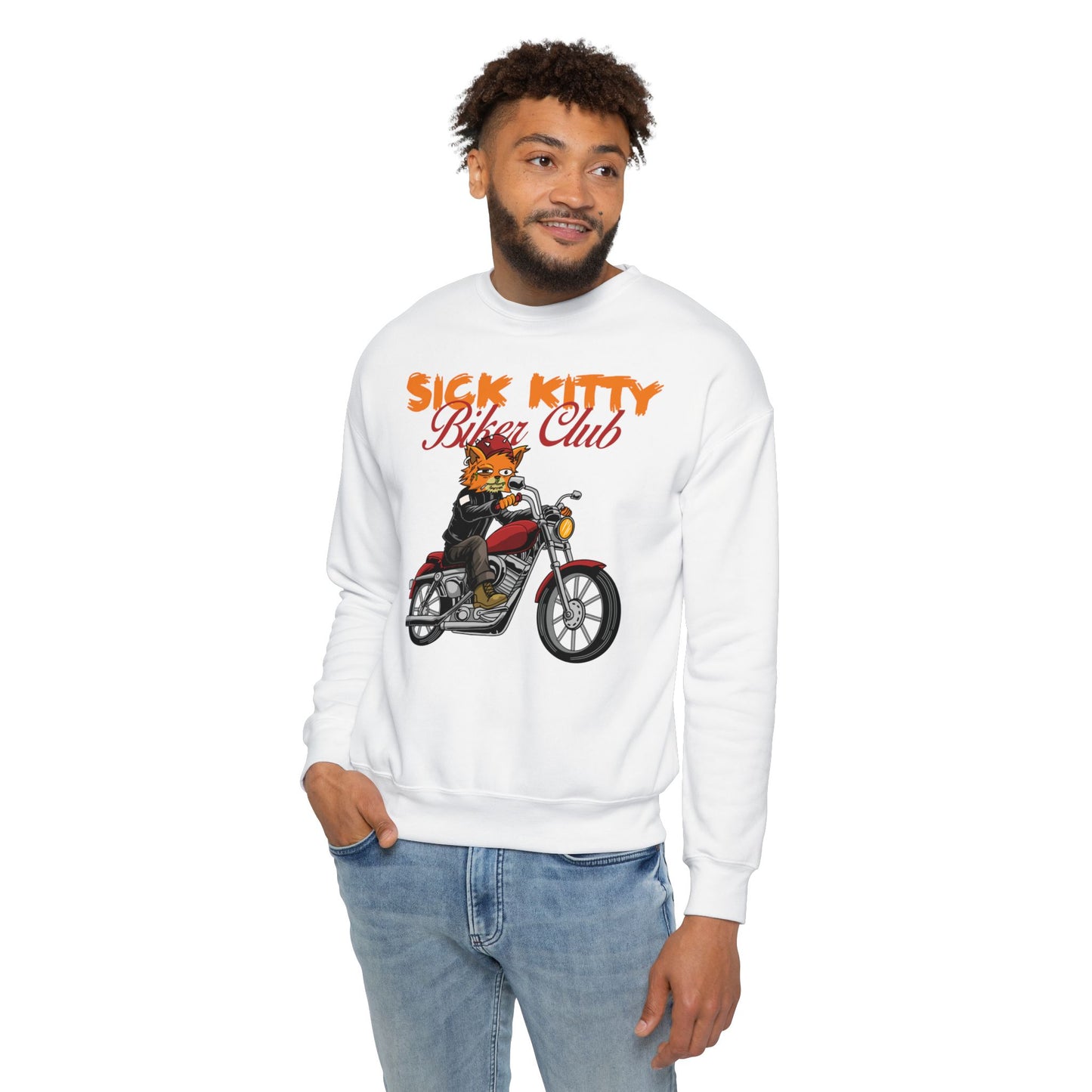 Sick Kitty Biker Club Sweatshirt