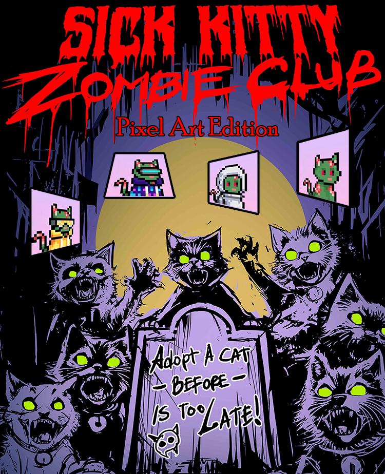 Sick Kitty Zombie Club