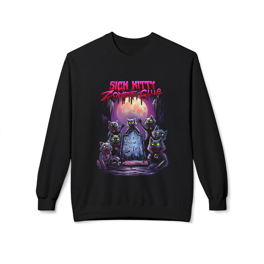 Sick Kitty Zombie Club Sweatshirt