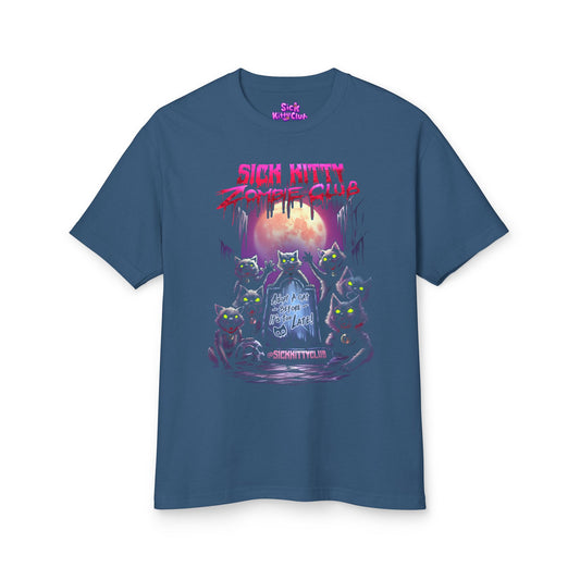Sick Kitty Zombie Club AA T-Shirt