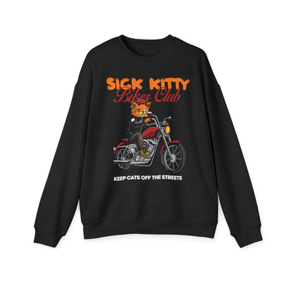 Sick Kitty Biker Club Sweatshirt